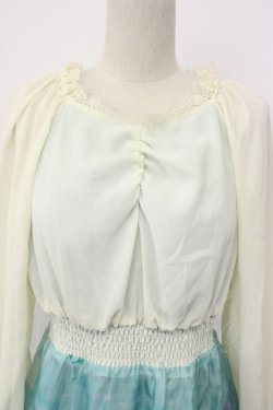 画像3: axes femme / アリエル/ワンピース  サックス T-26-02-08-001-AX-OP-SA-ZT