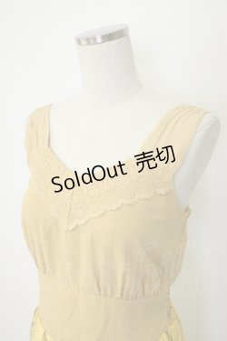 画像3: axes femme / ベルワンピース  イエロー T-26-02-08-006-AX-BL-SA-ZT