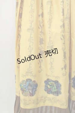 画像4: axes femme / ベルワンピース  イエロー T-26-02-08-006-AX-BL-SA-ZT