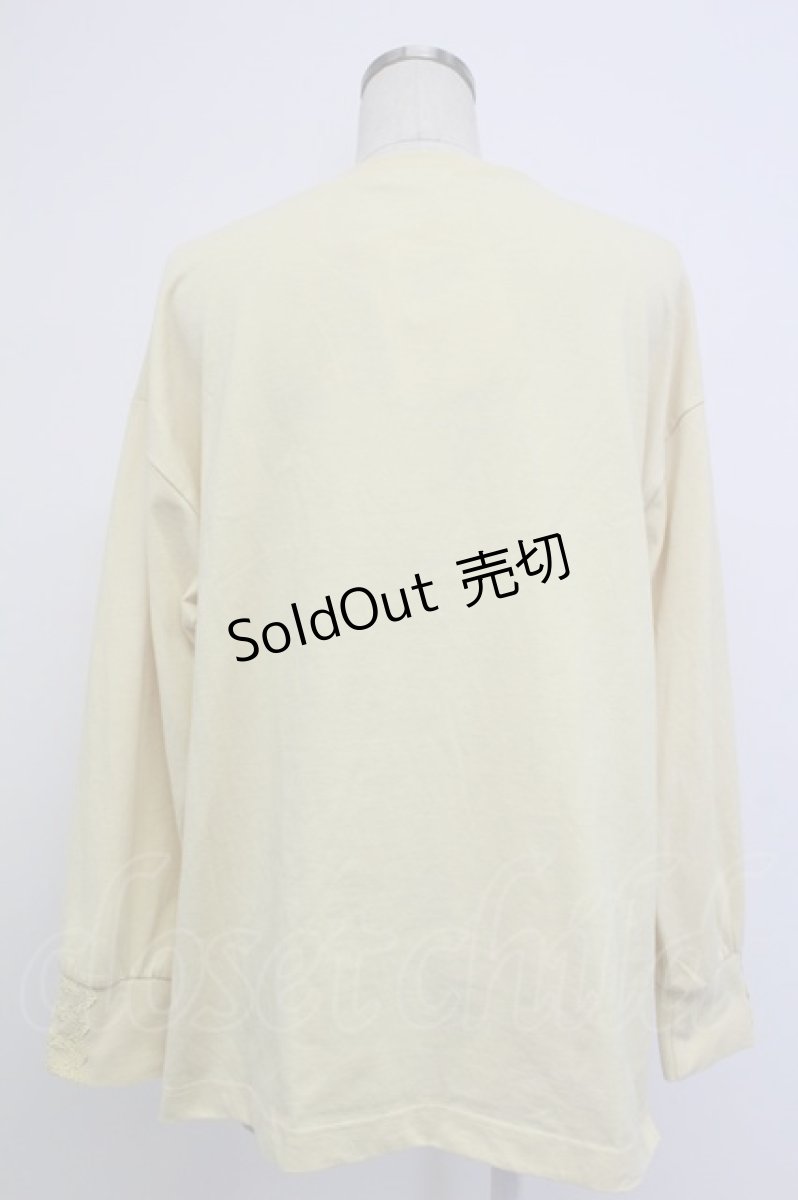 画像2: axes femme / アソート刺繍Tシャツ  イエロー T-26-02-08-009-AX-TS-SA-ZT583 (2)