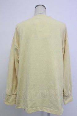 画像2: axes femme / アソート刺繍Tシャツ  イエロー T-26-02-08-009-AX-TS-SA-ZT