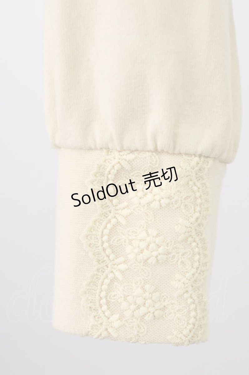 画像3: axes femme / アソート刺繍Tシャツ  イエロー T-26-02-08-009-AX-TS-SA-ZT583 (3)