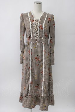 画像1: MILK / ラ・フィーユドレス  ブラウン T-26-02-08-020-ML-OP-SA-ZT