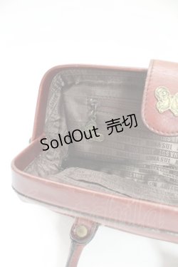 画像8: ANNA SUI / ドクターズバッグ  ブラウン T-26-02-10-018-PU-BG-SA-ZT