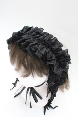 画像2: MR / エンジェルウイングヘッドドレス  黒 T-26-02-10-019-GO-AC-SA-ZT