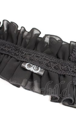 画像4: MR / エンジェルウイングヘッドドレス  黒 T-26-02-10-019-GO-AC-SA-ZT