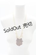 Angelic Pretty / Sweet Creamビスケットネックレス  ブラウン T-26-02-10-022-AP-AC-SA-ZT