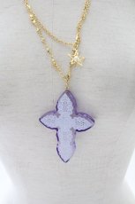 画像4: Angelic Pretty / Cecilia Crossネックレス（ラベンダー）  ラベンダー T-26-02-10-023-AP-AC-SA-ZT575F005 (4)