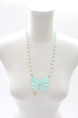画像1: Angelic Pretty / キャンディリボンネックレス  ミント T-26-02-10-024-AP-AC-SA-ZT