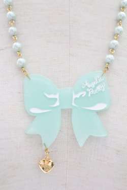 画像5: Angelic Pretty / キャンディリボンネックレス  ミント T-26-02-10-024-AP-AC-SA-ZT