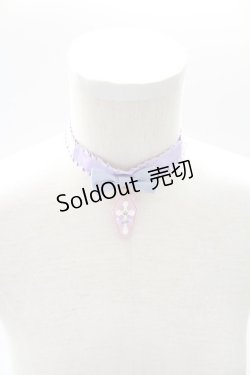 画像1: Angelic Pretty / Horrorコフィンチョーカー  パープル T-26-02-10-025-AP-AC-SA-ZT