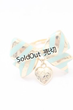 画像5: Angelic Pretty / Sweetストライプリボンリング  ミント T-26-02-10-028-AP-AC-SA-ZT