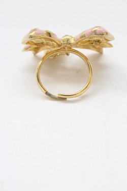 画像2: Angelic Pretty / Sweetストライプリボンリング  ピンク T-26-02-10-029-AP-AC-SA-ZT