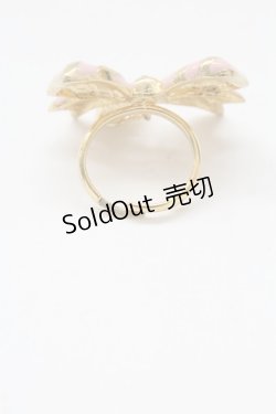 画像2: Angelic Pretty / Sweetストライプリボンリング  ピンク T-26-02-10-029-AP-AC-SA-ZT575F005