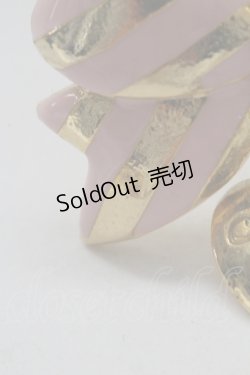 画像6: Angelic Pretty / Sweetストライプリボンリング  ピンク T-26-02-10-029-AP-AC-SA-ZT575F005