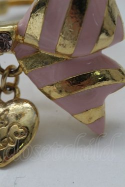 画像7: Angelic Pretty / Sweetストライプリボンリング  ピンク T-26-02-10-029-AP-AC-SA-ZT