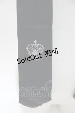 画像4: MAM / 音符刺繍ネクタイ  黒Ｘピンク T-26-02-10-030-LO-ZA-SA-ZT575F005