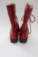 画像3: PINK HOUSE / 編み上げブーツ L レッド T-26-02-10-036-LO-SH-SA-ZT (3)