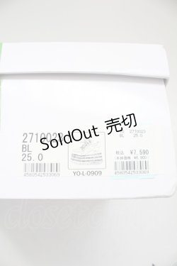 画像17: YOSUKE / 厚底レースアップスニーカー 25.0cm ブラック T-26-02-10-037-PU-SH-OW-ZT