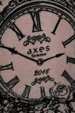 画像2: axes femme / ブランケット  ピンク T-26-02-10-038-AX-ZA-IG-ZT575 (2)