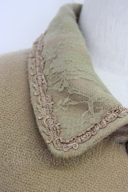 画像3: axes femme / レース襟コート  キャメル T-26-02-10-006-AX-CO-IG-ZT