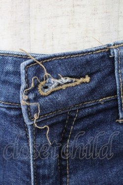 画像6: axes femme / 薔薇×鍵刺繍デニムパギンス S インディゴ T-26-02-10-008-AX-PA-IG-ZT
