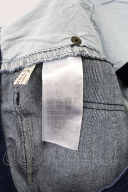 画像7: axes femme / 薔薇刺繍パンツ S インディゴ T-26-02-10-009-AX-PA-IG-ZT