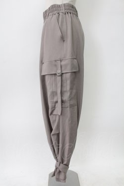 画像3: axes femme / ミリタリー風カーゴパンツ  カーキ T-26-02-10-010-AX-PA-SA-ZT