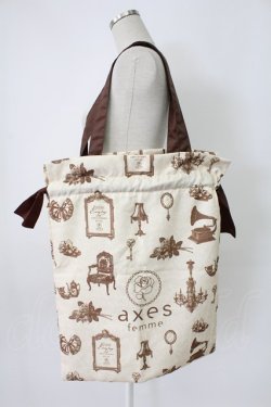 画像1: axes femme / 2017福袋バッグ  アイボリー T-26-02-10-013-AX-BG-IG-ZT