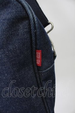 画像5: PINK HOUSE / テディベア刺繍ブリーフケース  インディゴ T-26-02-10-016-LO-BG-SA-ZT