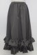 画像1: FLC / 皆方由衣コラボ/ティアードスカート L グレー T-26-02-15-003-LO-SK-SA-ZT (1)