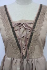 画像3: axes femme / メッセージカードパネル柄ワンピース M ワイン T-26-02-15-029-AX-OP-SA-ZT560 (3)