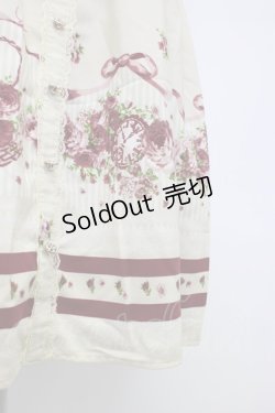 画像4: axes femme / フローラルメルヘン柄ワンピース M キナリ T-26-02-15-034-AX-OP-SA-ZT