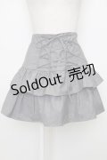 jouetie / レースアップティアードミニスカパン M グレー T-26-02-15-006-EL-SK-SA-ZT555
