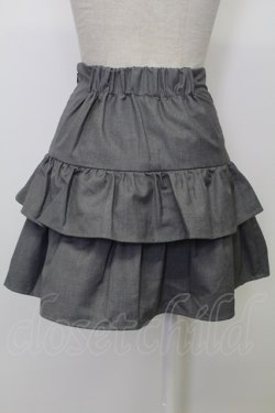 画像2: jouetie / レースアップティアードミニスカパン M グレー T-26-02-15-006-EL-SK-SA-ZT
