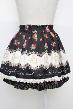 画像2: Ank Rouge / aftanoon tea printスカパン  黒 T-26-02-15-008-CA-PA-SA-ZT