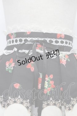 画像3: Ank Rouge / aftanoon tea printスカパン  黒 T-26-02-15-008-CA-PA-SA-ZT