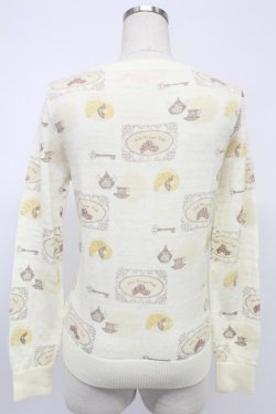 画像2: Ank Rouge / カフェptカーディガン M アイボリー T-26-02-15-010-CA-TO-SA-ZT