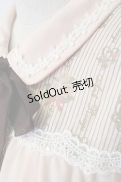 画像4: Ank Rouge / ストライプ柄切替ブラウス  ピンク T-26-02-15-001-CA-BL-SA-ZT543