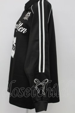 画像4: Honey Cinnamon / Honey Kitten袖ラインユニフォームトップス  黒Ｘ白 T-26-02-15-012-LO-JA-SA-ZT