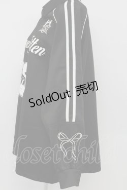 画像4: Honey Cinnamon / Honey Kitten袖ラインユニフォームトップス  黒Ｘ白 T-26-02-15-012-LO-JA-SA-ZT548