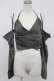 画像1: Melt the lady / strap cover tops  グレー T-26-02-15-014-PU-TO-SA-ZT (1)
