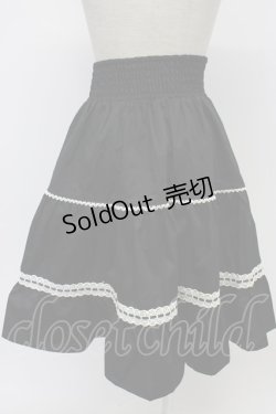 画像2: Eri Aino's Collection / シャーロットの水曜日スカート LL 黒Ｘ白 T-26-02-15-021-PU-SK-SA-ZT