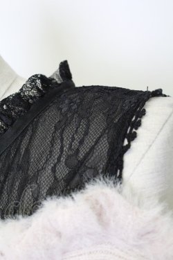 画像5: LIZ LISA / レイヤード風肩あきニット  ピンクｘ黒 T-26-02-15-024-LO-TO-SA-ZT