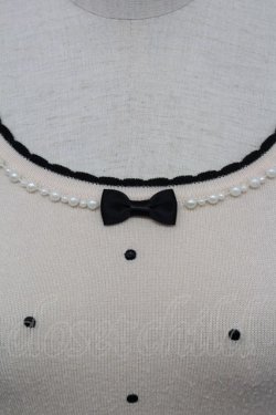 画像3: LODISPOTTO / 水玉半袖ニットトップス M ベージュ T-26-02-15-027-LO-TO-SA-ZT