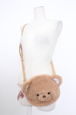 画像1: Honey Cinnamon / シナモンくんもこもこポシェット  ブラウン T-26-02-16-023-LO-BG-SA-ZT