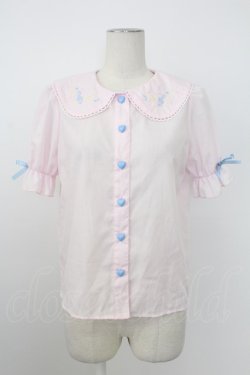 画像1: Lovely Tency / TT*INAエリシシュウBL M ピンク T-26-02-16-004-GO-BL-SA-ZT