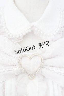 画像3: LIZ LISA / ハートリボンオフショル半袖ブラウス  白Ｘピンク T-26-02-16-005-LO-BL-SA-ZT