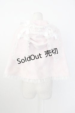 画像2: Ank Rouge / うさちゃんレースポンチョ  ピンク T-26-02-16-007-CA-JA-SA-ZT