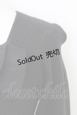 画像4: Ank Rouge / パールリボンニットトップス  黒 T-26-02-16-009-CA-TO-SA-ZT557